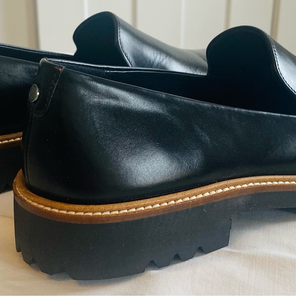 New w/ box Women’s Ecco Black Incise Tailored Loafer Size 10 - Picture 6 of 9